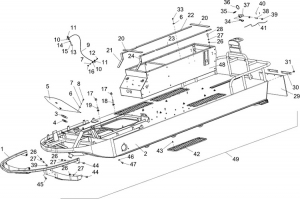 Корпус длинный (высокое и прямое основание сиденья)