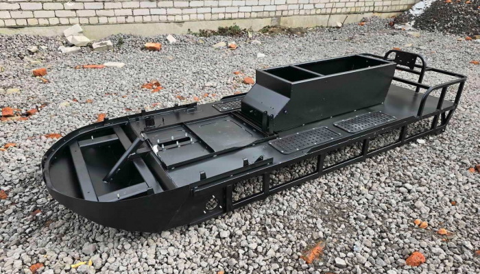 На этой раме можно собирать снегоход в 2 раза быстрее