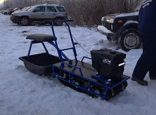 Возможность передвижения по снегу глубиной до 30 см