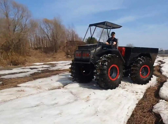 Реальные условия бездорожья