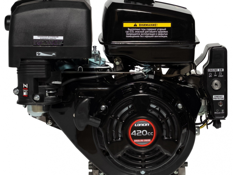 Двигатель Loncin G420FD (A type) D25  0,6A