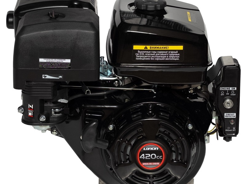 Двигатель Loncin G420FD (A type) D25  0,6A