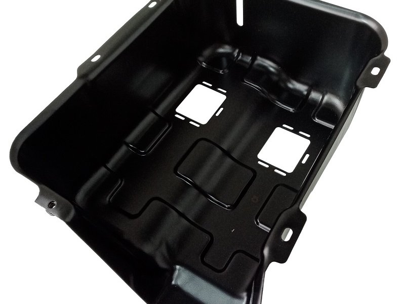 Кожух глушителя (половина без выхлоп.отверстия) генератора Loncin LC13000S (LC196FD)/180960156-0001