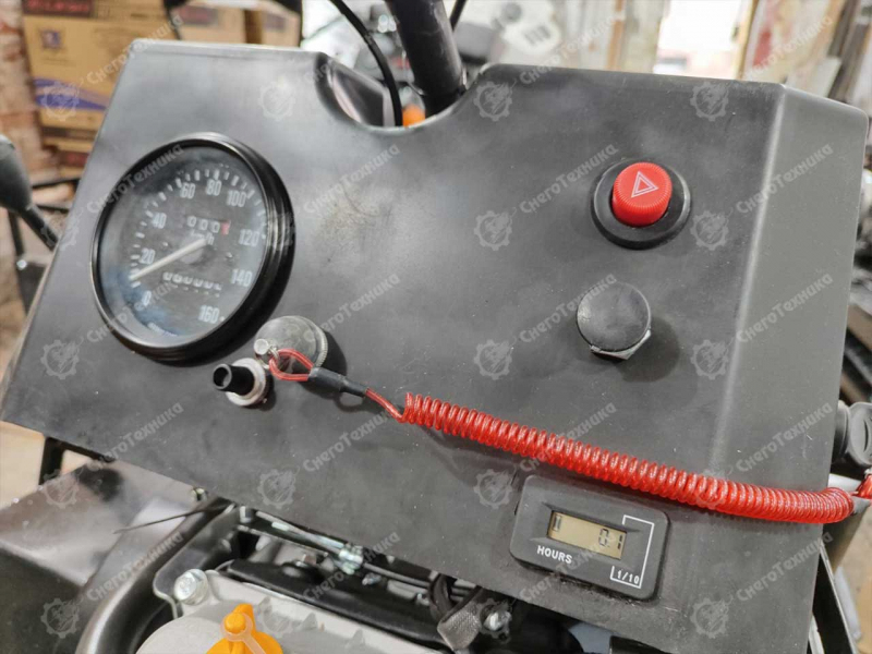 Снегоход 4Т с двигателем Loncin длинный