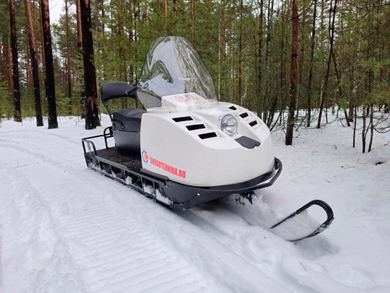 Снегоход 4Т с двигателем Loncin длинный