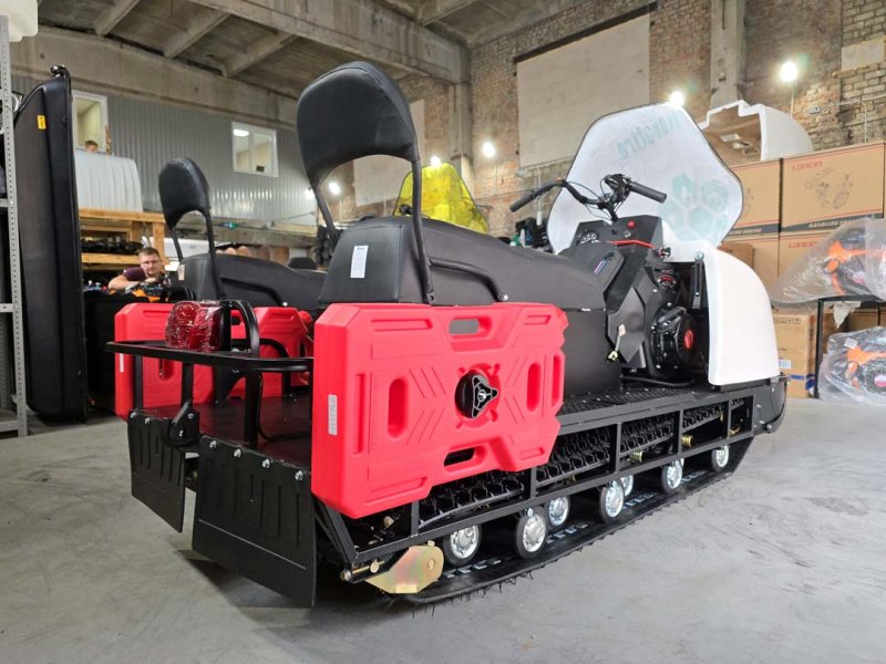 Снегоход 4Т с двигателем Loncin длинный