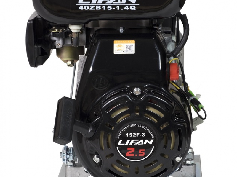 Мотопомпа Lifan 40ZB15-1.4Q Уценка (повреждение топливного бака)