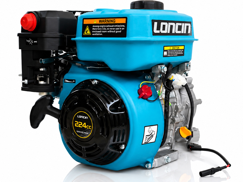 Двигатель Loncin H225F (R type) D19
