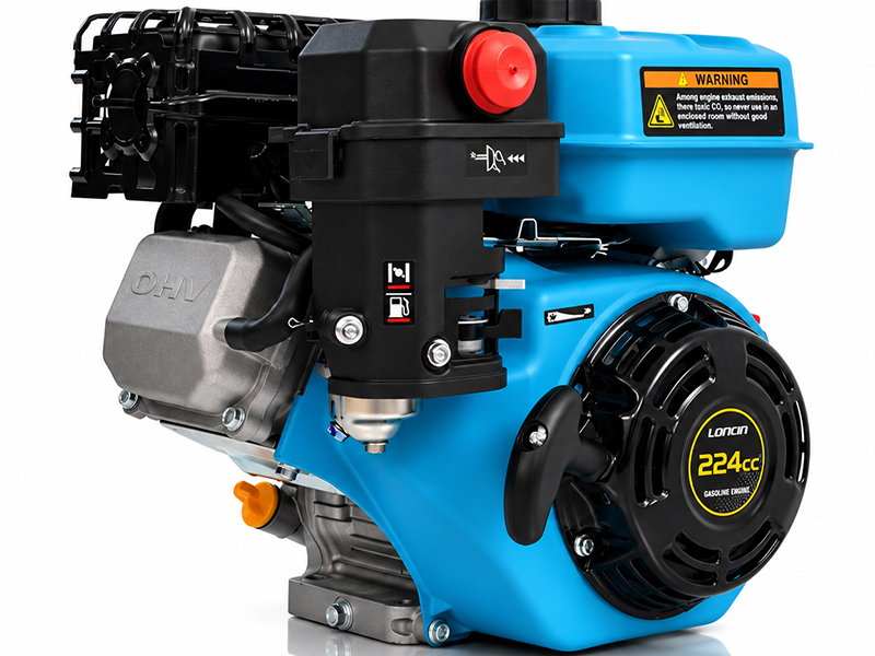 Двигатель Loncin H225F (R type) D19